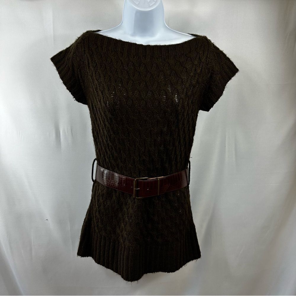 New Directions Knit Sweater Scoop Neck